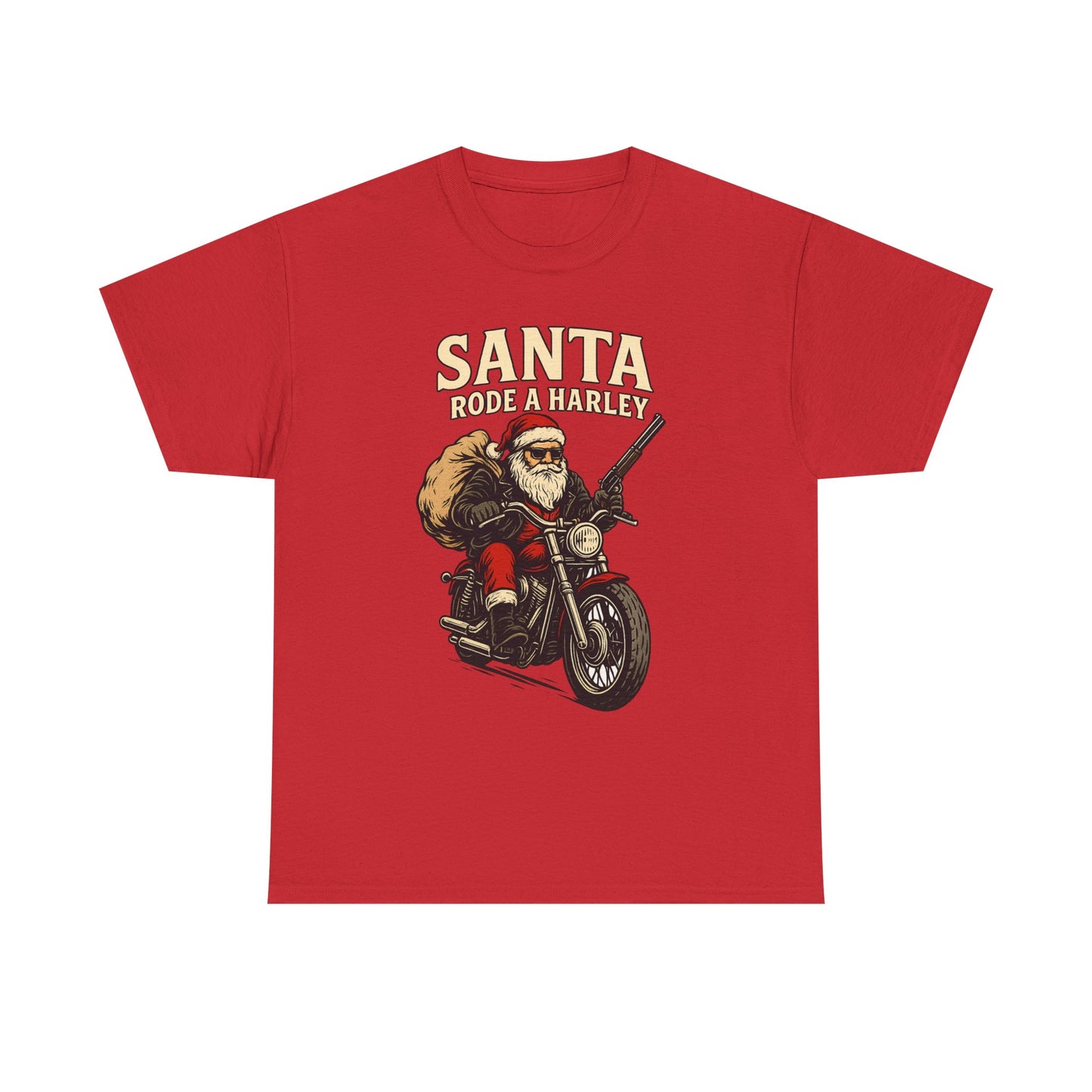 Santa Rode a Harley – Outlaw Christmas Edition Tee