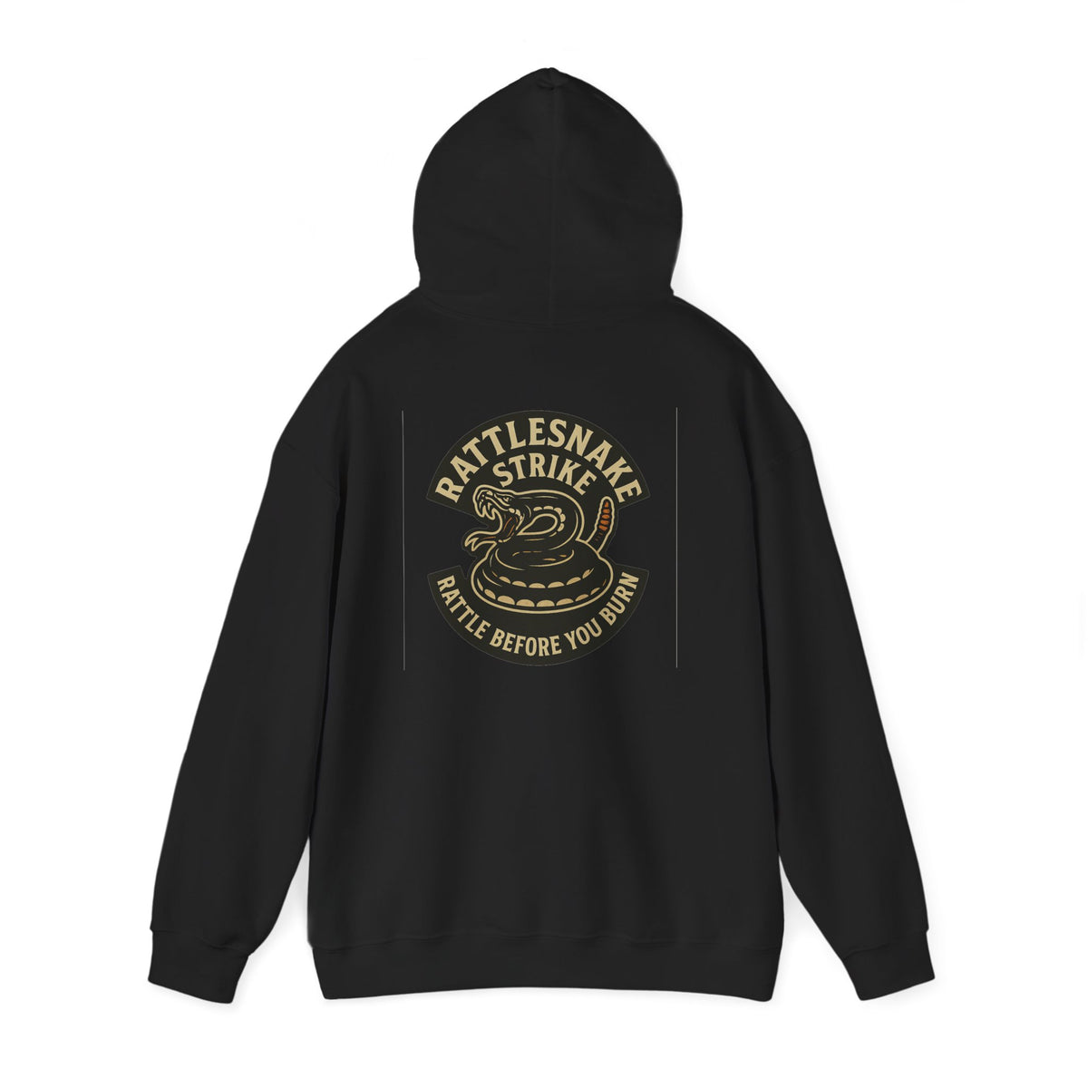 Rattlesnake Strike Graphic Hoodie