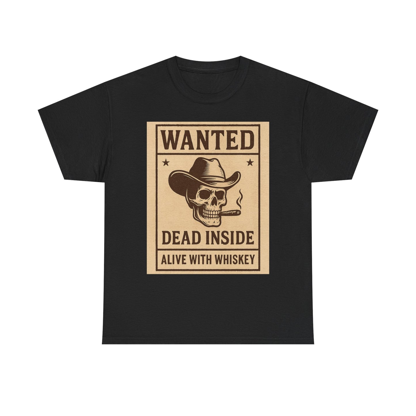 Wanted: Dead Inside-Unisex Heavy Cotton Tee