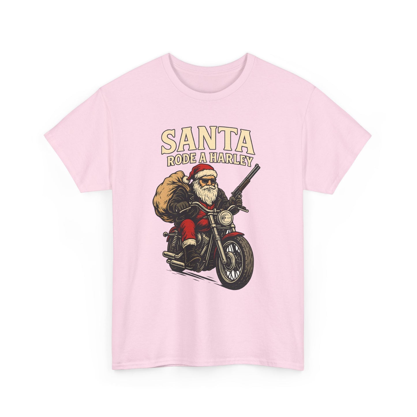 Santa Rode a Harley – Outlaw Christmas Edition Tee