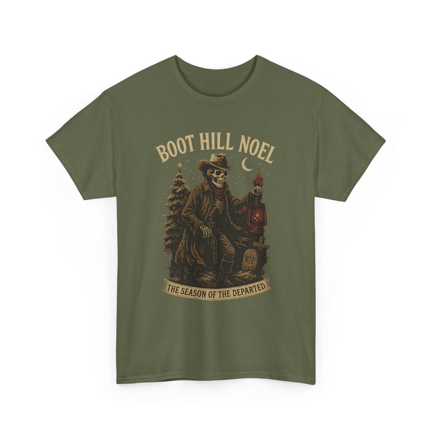 Boot Hill Noel – Ghost of the Winter Gunslinger Tee