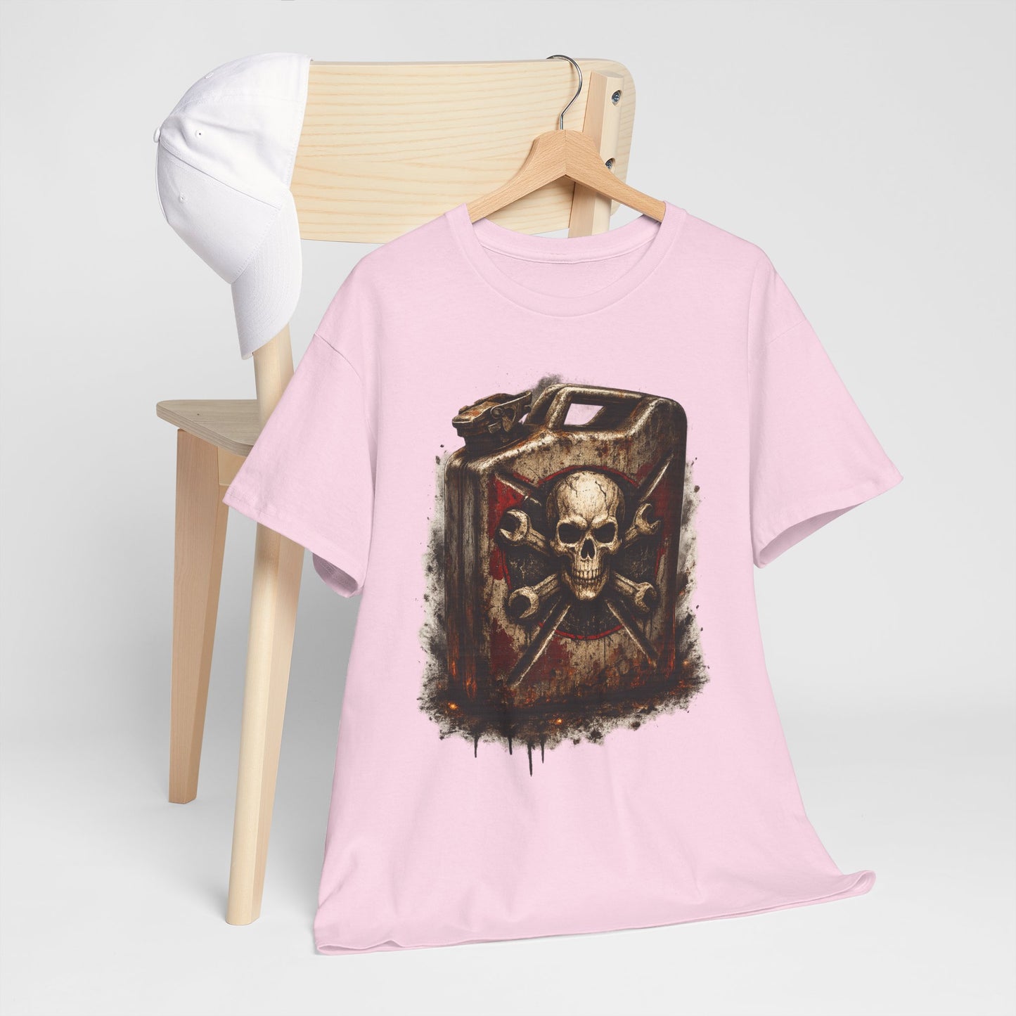 Skull Fuel Can T-Shirt | Outlaw Garage Jerry Can Graphic