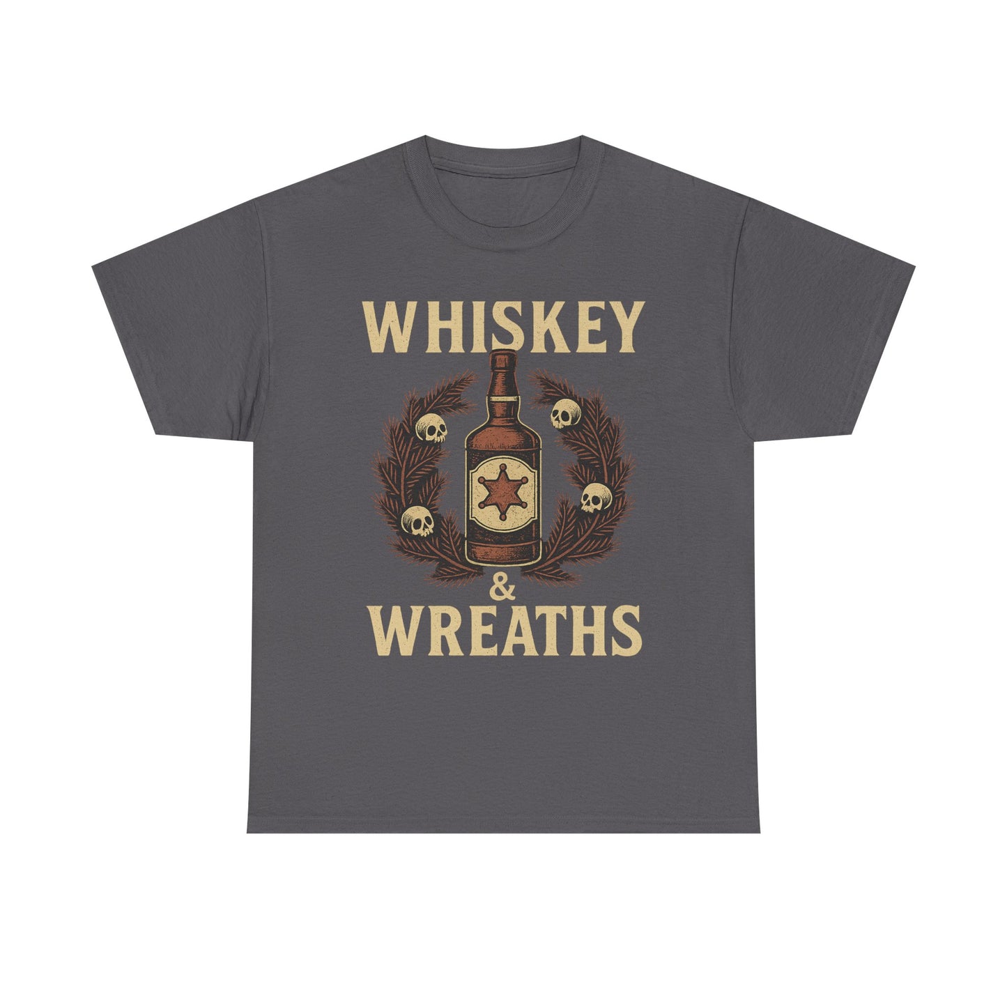 Whiskey & Wreaths – Outlaw Christmas Tee