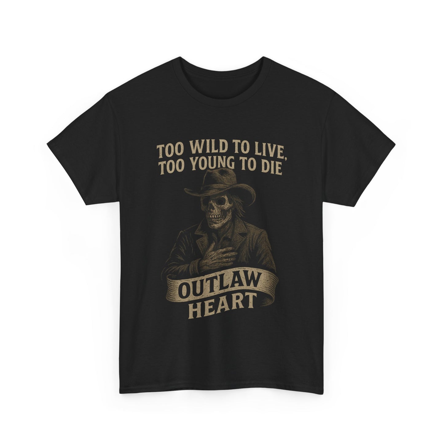 Too Wild To Live - Style Unisex Heavy Cotton Tee