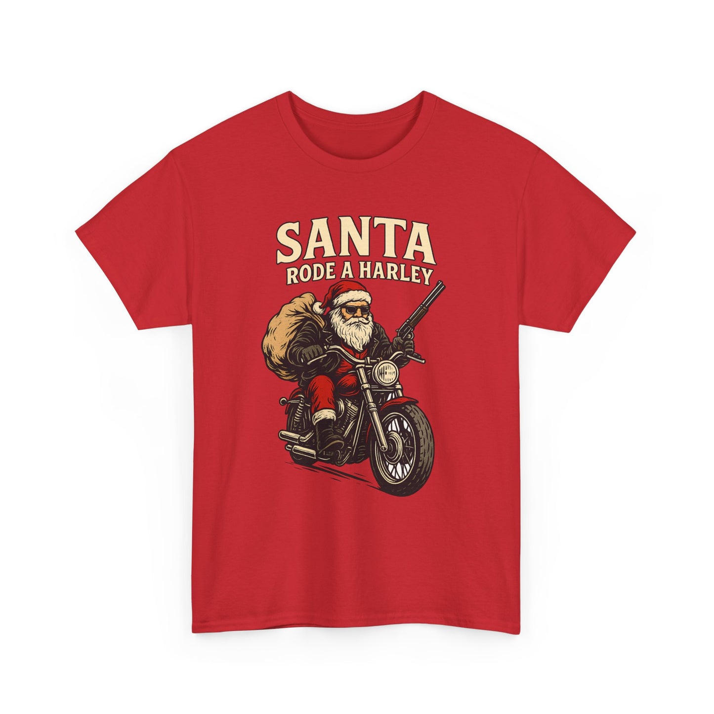 Santa Rode a Harley – Outlaw Christmas Edition Tee