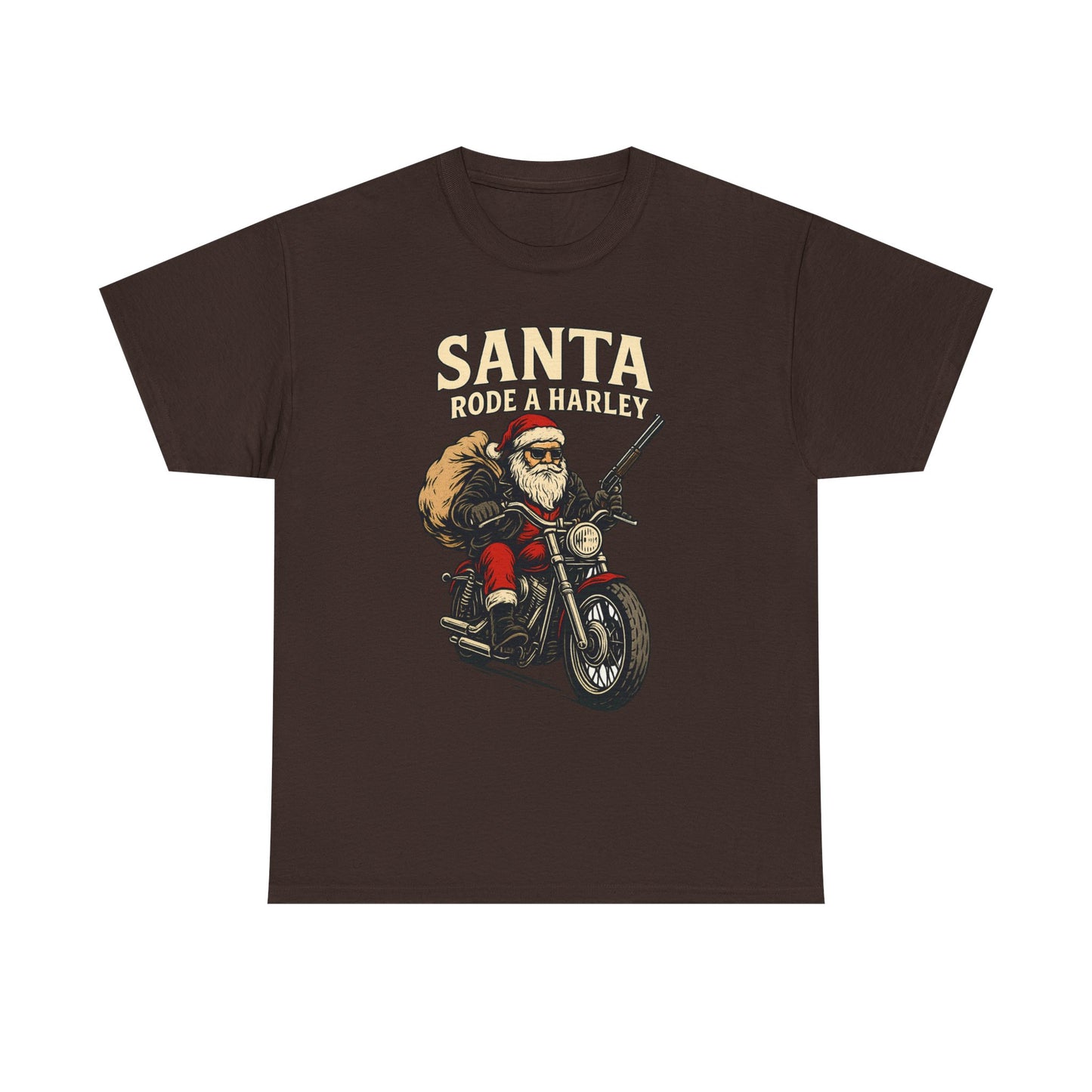Santa Rode a Harley – Outlaw Christmas Edition Tee