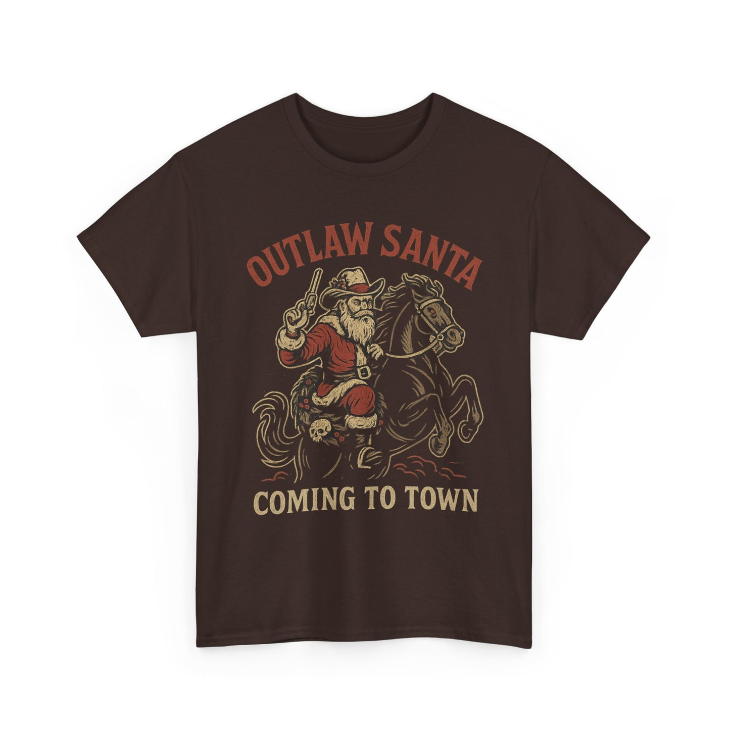 Silent Night in Outlaw Heaven – Western Christmas Tee
