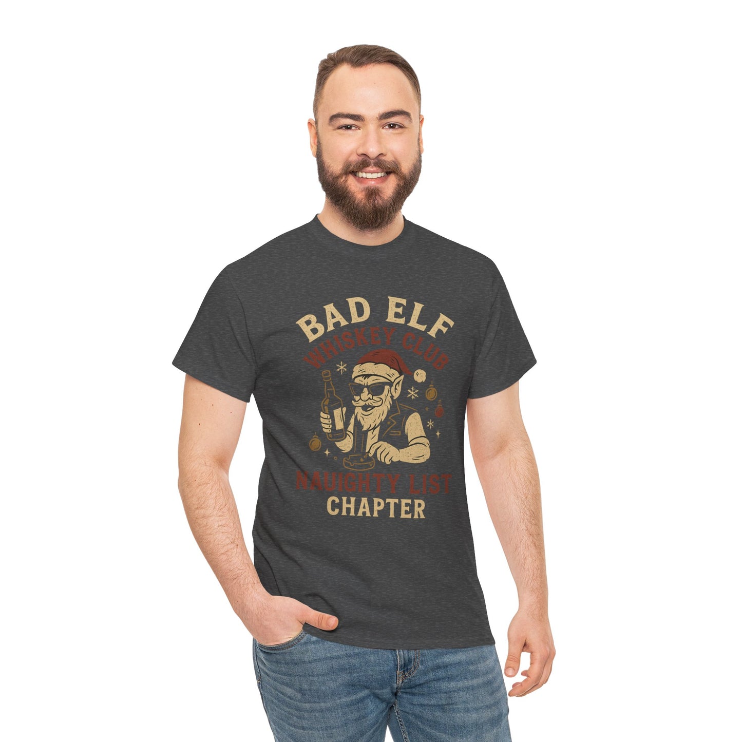 Bad Elf Whiskey Club – Naughty List Chapter Tee