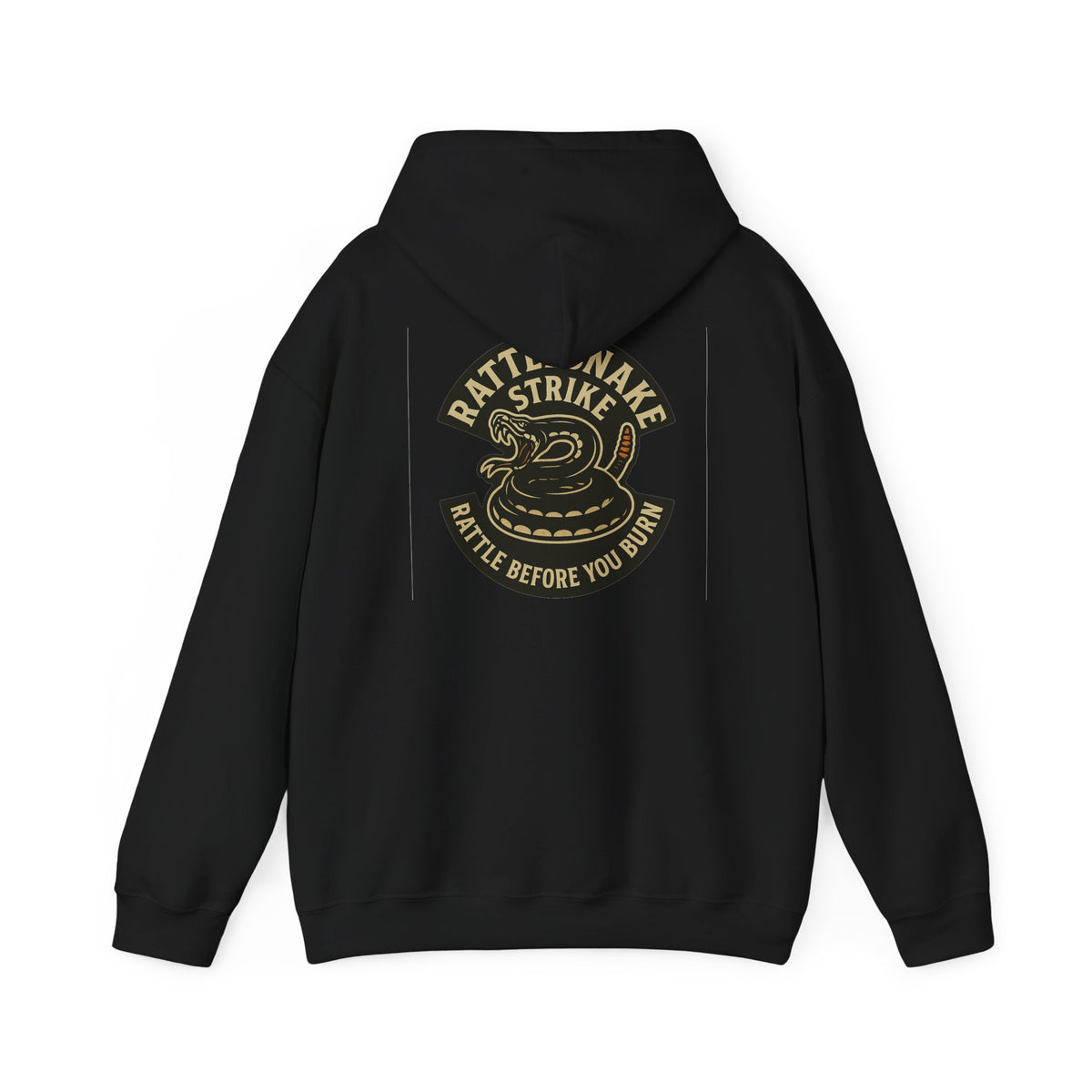 Rattlesnake Strike Graphic Hoodie