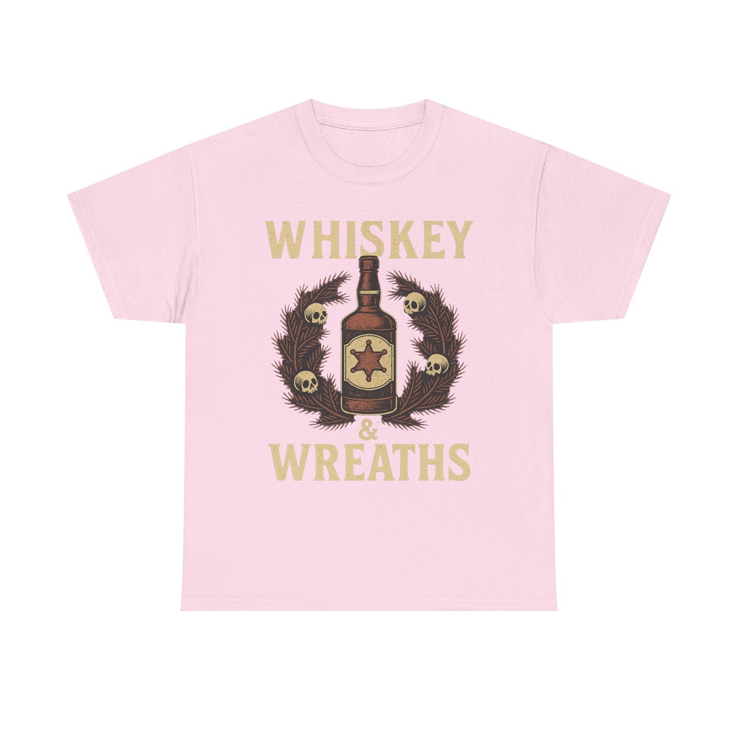 Whiskey & Wreaths – Outlaw Christmas Tee