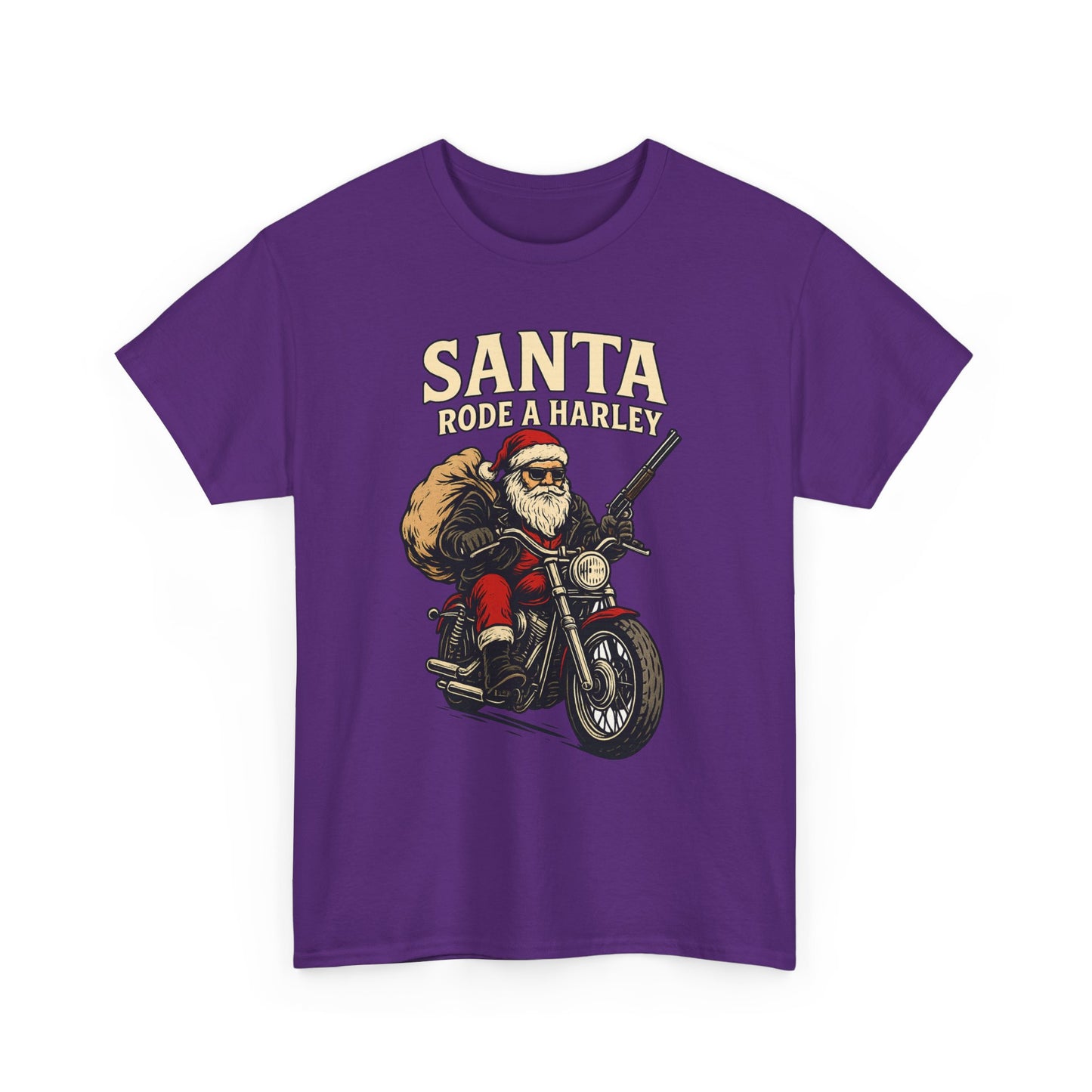 Santa Rode a Harley – Outlaw Christmas Edition Tee