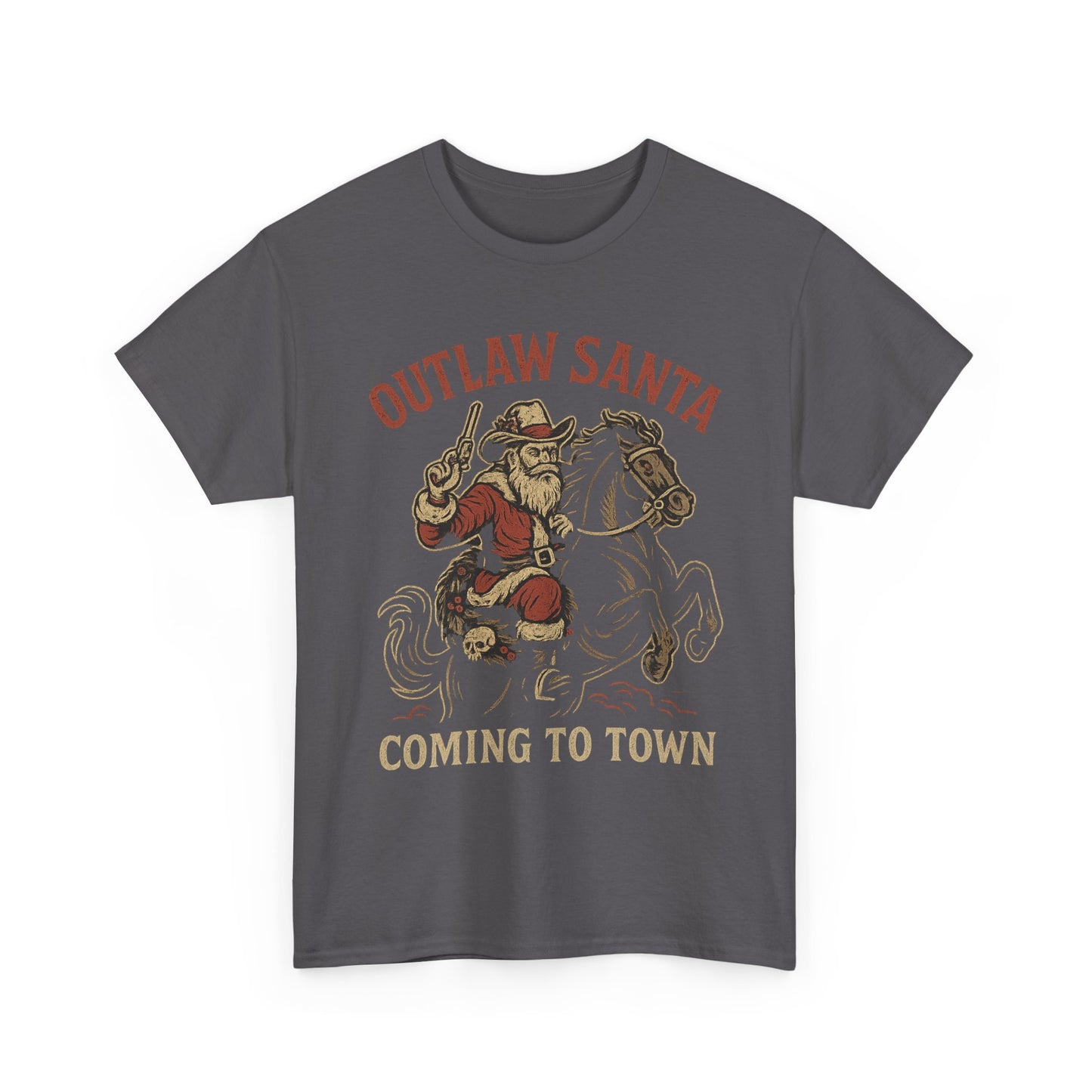 Silent Night in Outlaw Heaven – Western Christmas Tee