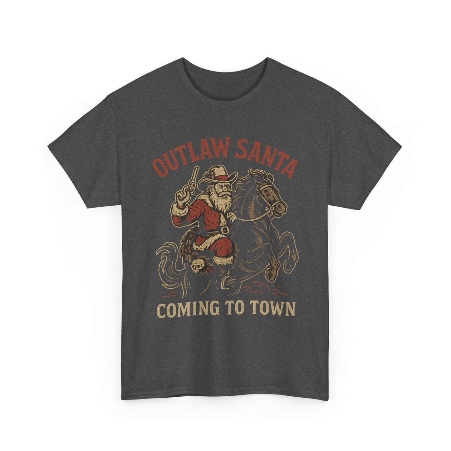 Silent Night in Outlaw Heaven – Western Christmas Tee