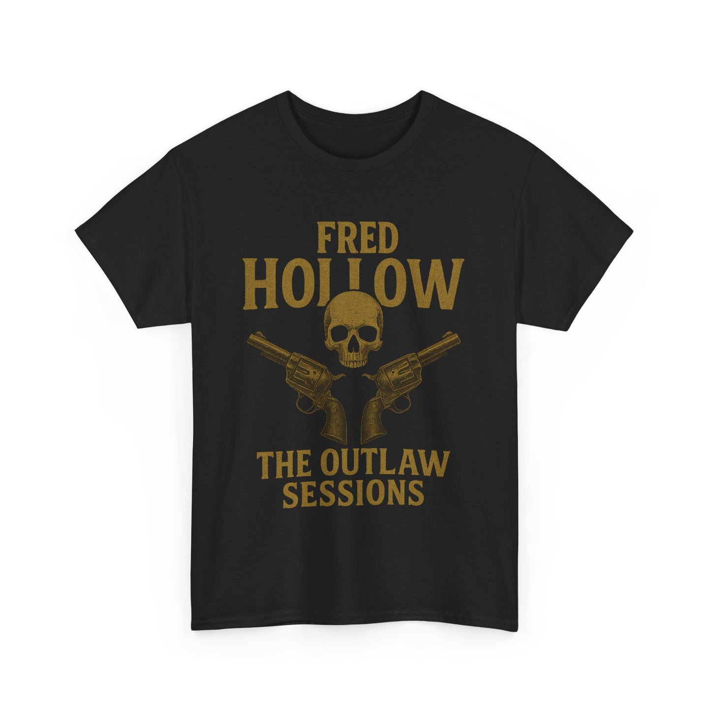 Fred Hollow – The Outlaw Sessions: Railroad Saint 2-Unisex Heavy Cotton Tee