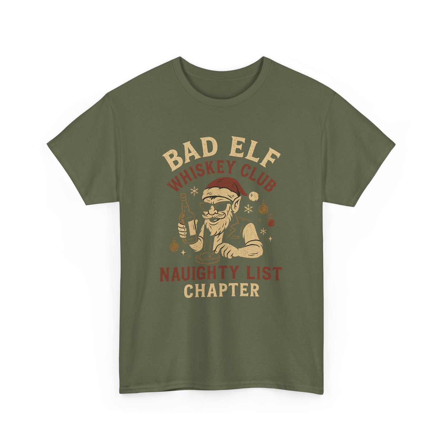 Bad Elf Whiskey Club – Naughty List Chapter Tee