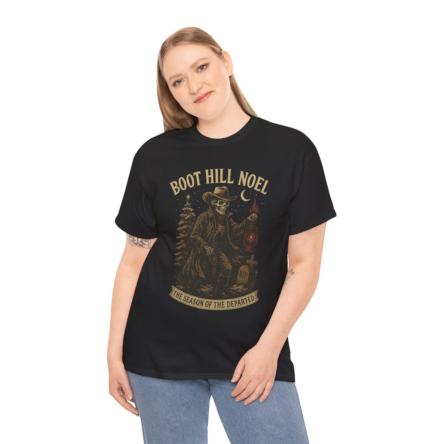 Boot Hill Noel – Ghost of the Winter Gunslinger Tee