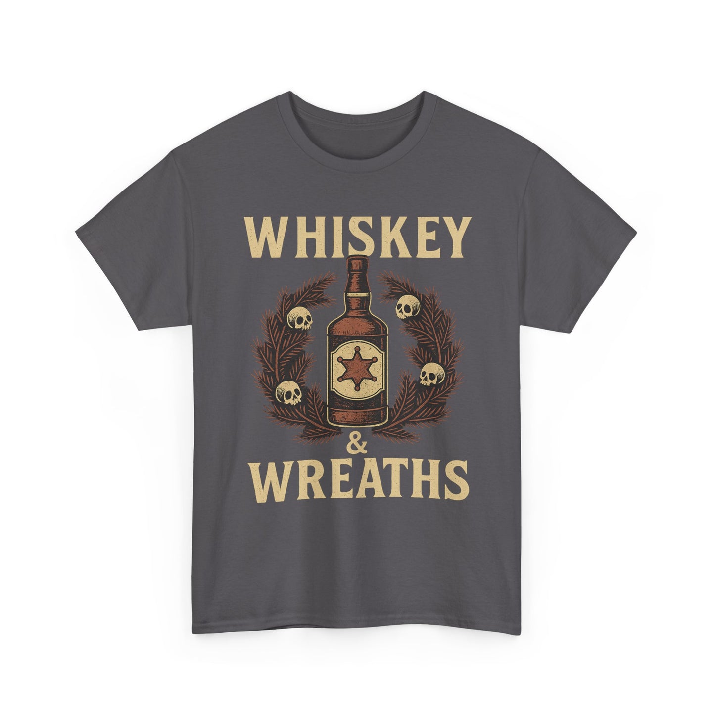 Whiskey & Wreaths – Outlaw Christmas Tee