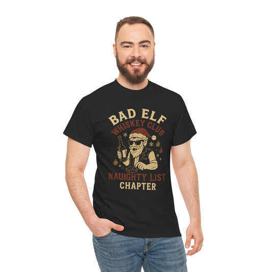 Bad Elf Whiskey Club – Naughty List Chapter Tee