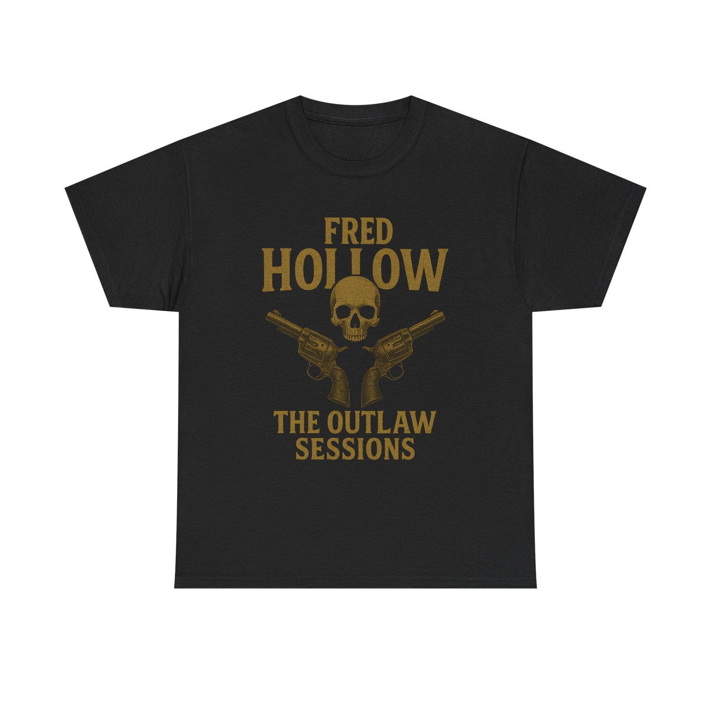Fred Hollow – The Outlaw Sessions: Railroad Saint 2-Unisex Heavy Cotton Tee