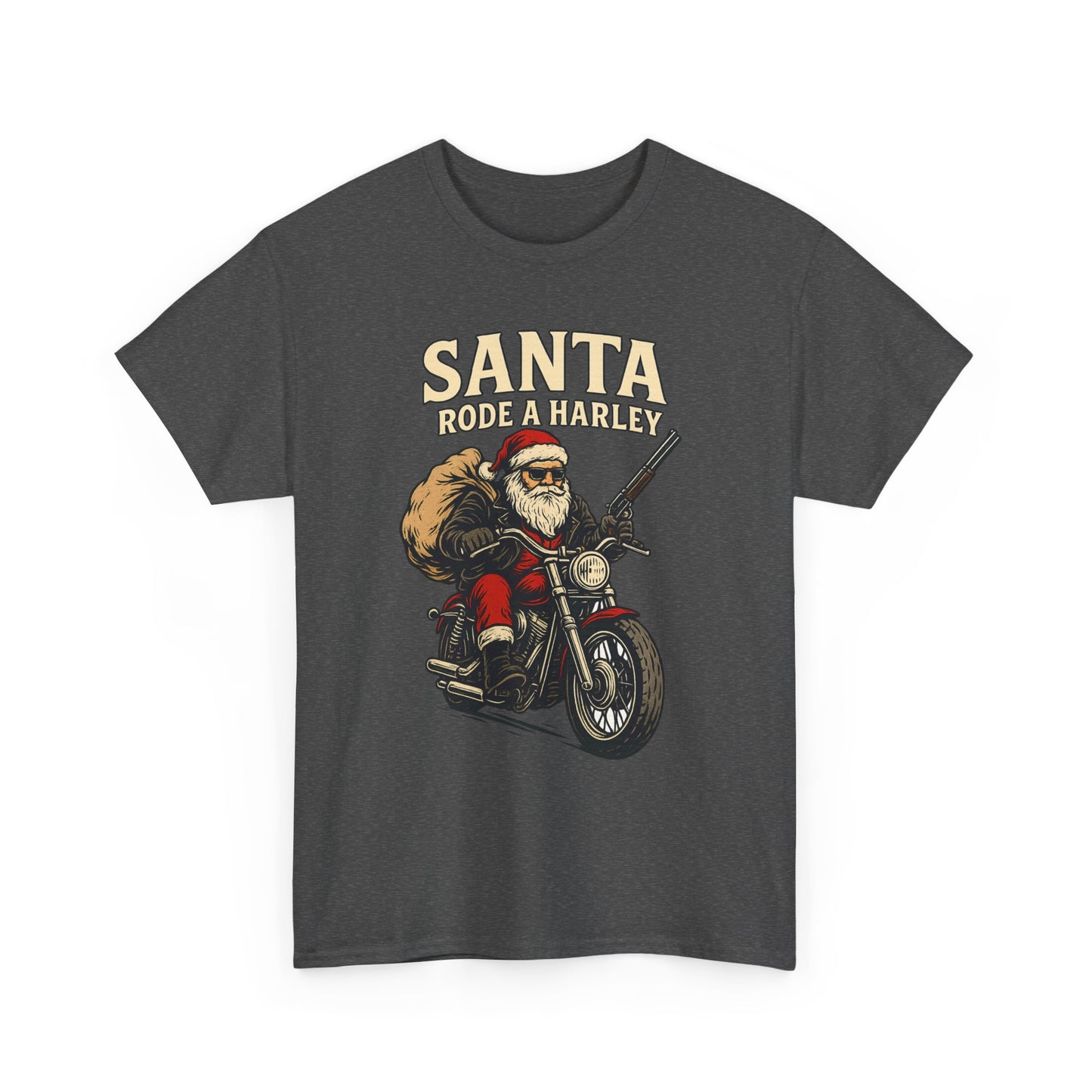 Santa Rode a Harley – Outlaw Christmas Edition Tee