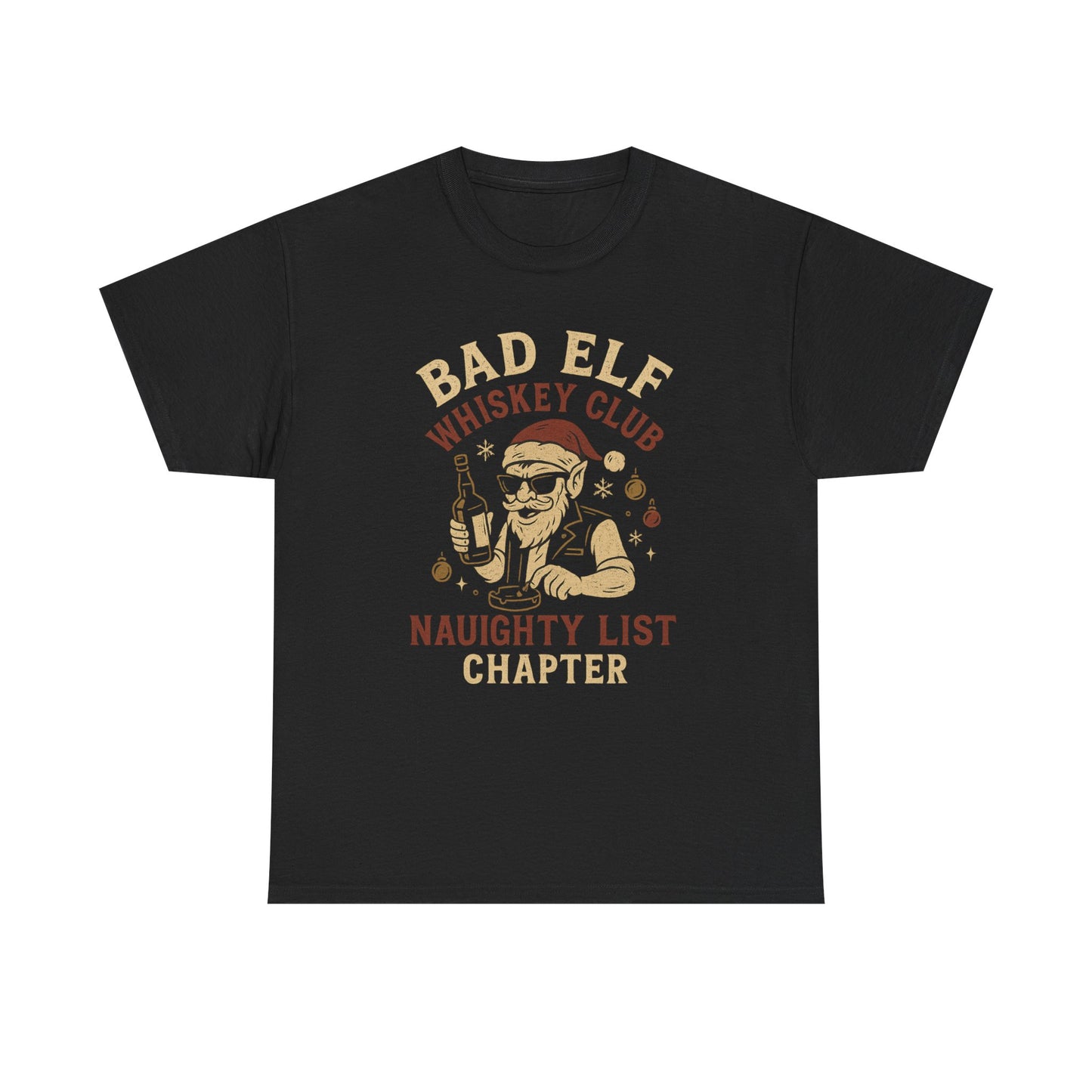 Bad Elf Whiskey Club – Naughty List Chapter Tee