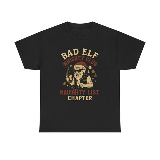 Bad Elf Whiskey Club – Naughty List Chapter Tee