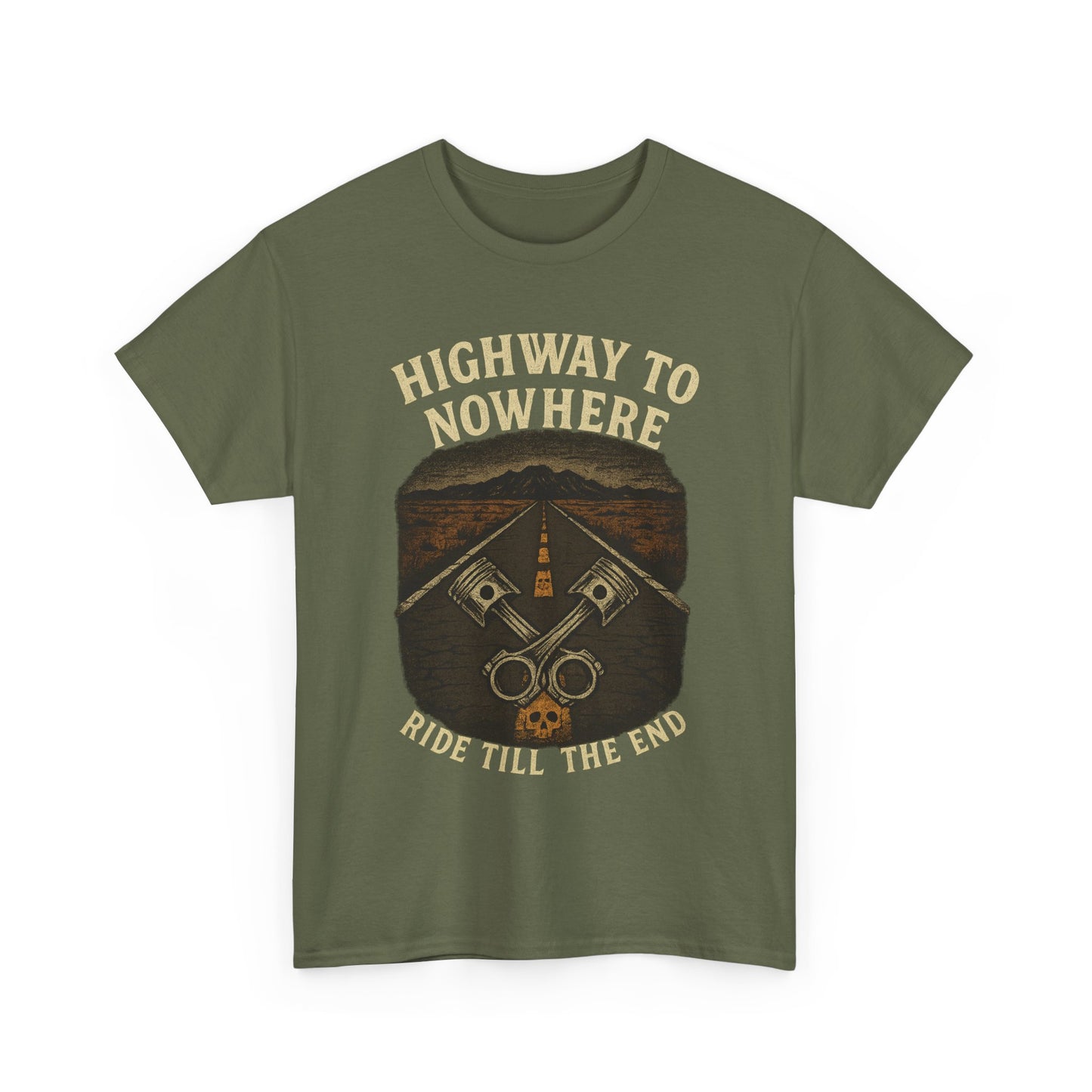 Outlaw Heart, Ride Wild, Live Free - Unisex Heavy Cotton Tee