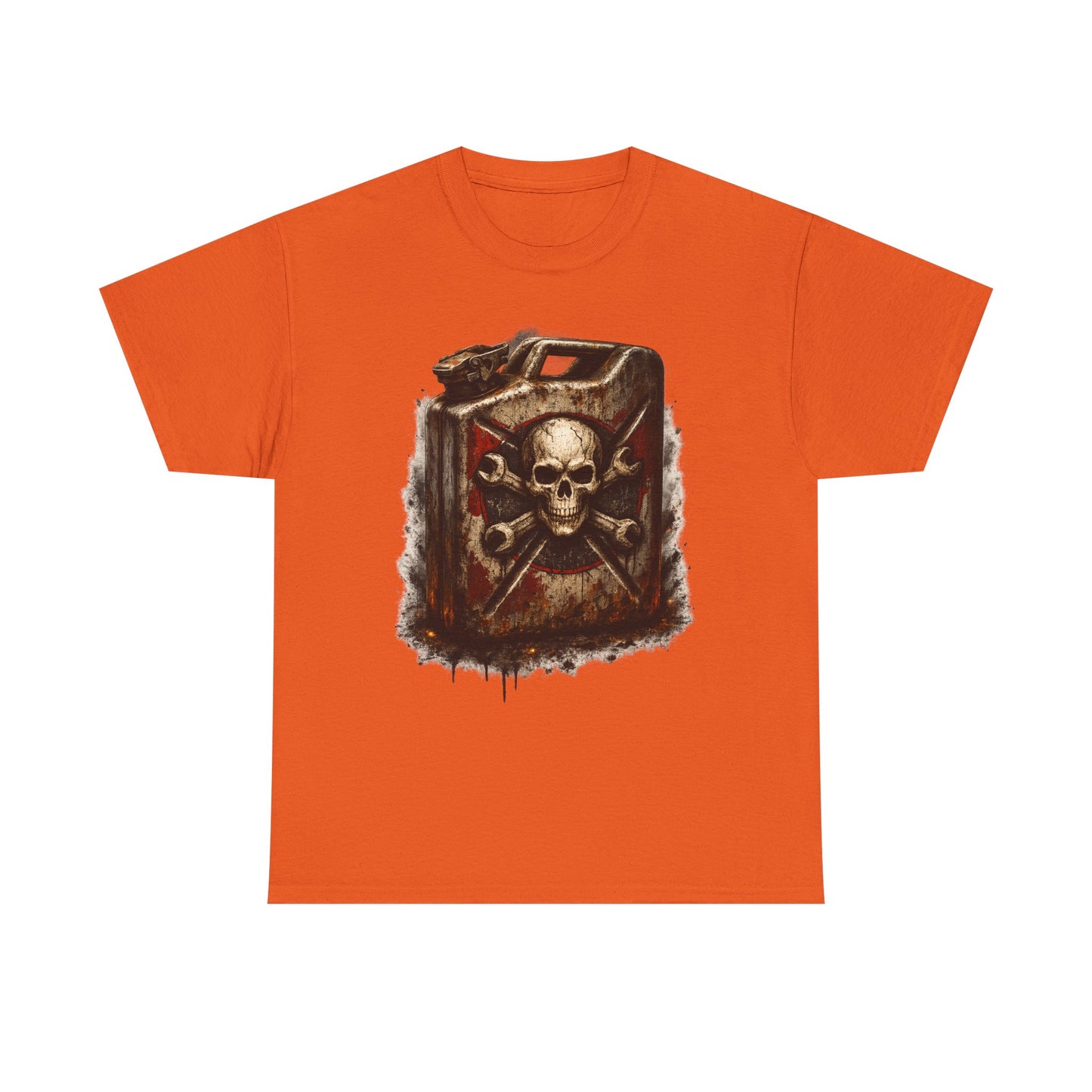 Skull Fuel Can T-Shirt | Outlaw Garage Jerry Can Graphic
