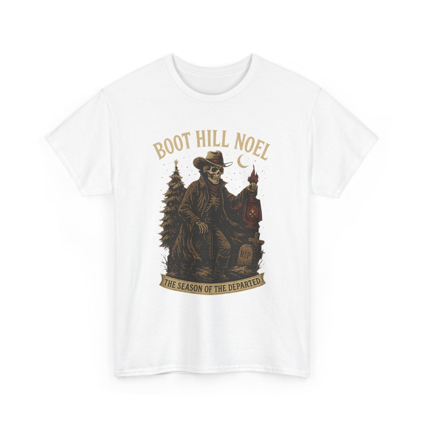 Boot Hill Noel – Ghost of the Winter Gunslinger Tee