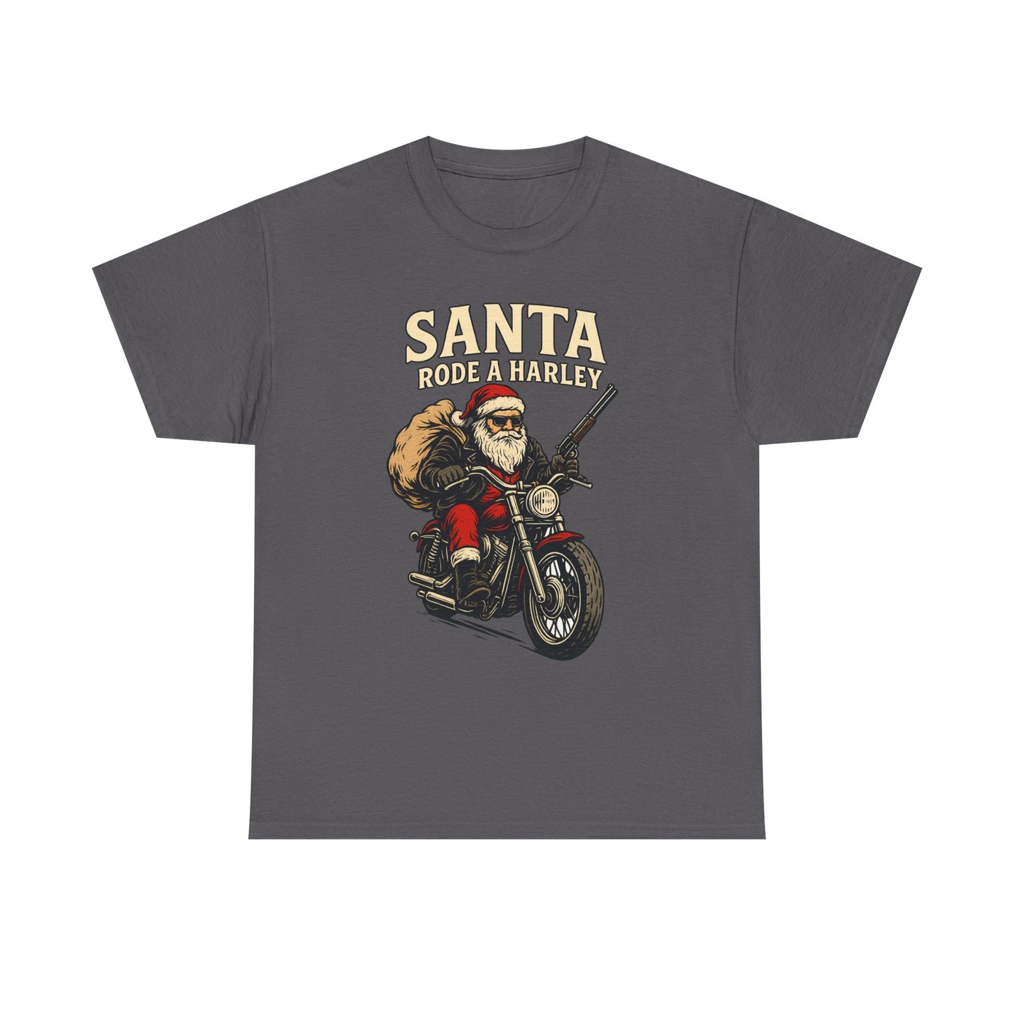 Santa Rode a Harley – Outlaw Christmas Edition Tee