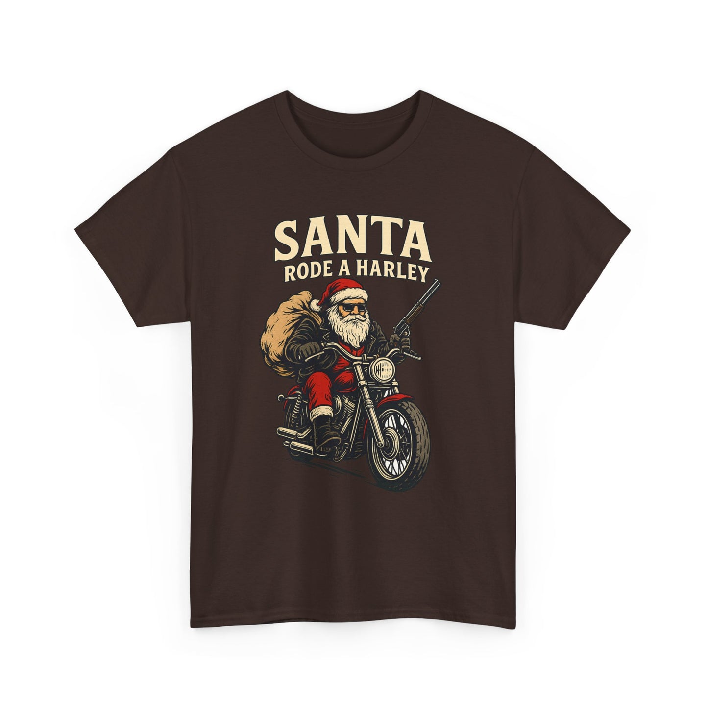 Santa Rode a Harley – Outlaw Christmas Edition Tee