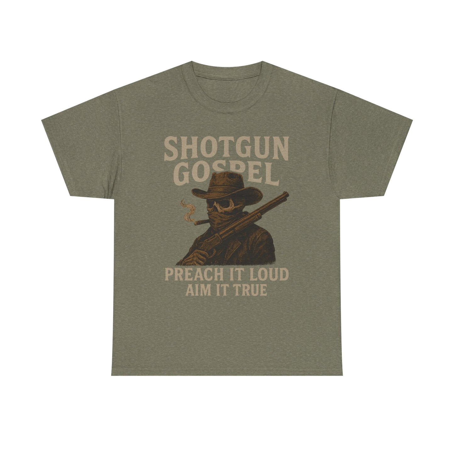 Shotgun Gospel - Unisex Heavy Cotton Tee