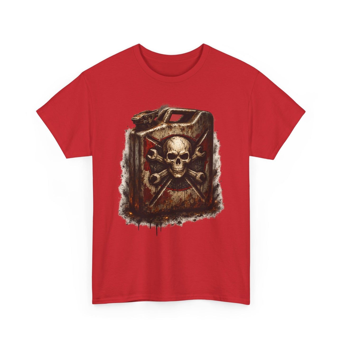 Skull Fuel Can T-Shirt | Outlaw Garage Jerry Can Graphic