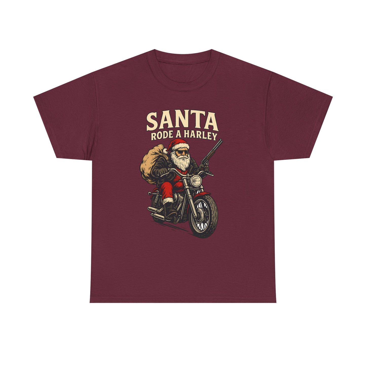 Santa Rode a Harley – Outlaw Christmas Edition Tee