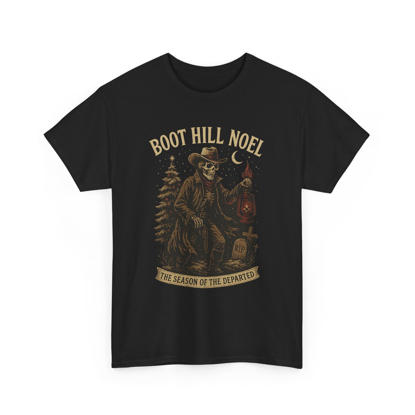 Boot Hill Noel – Ghost of the Winter Gunslinger Tee