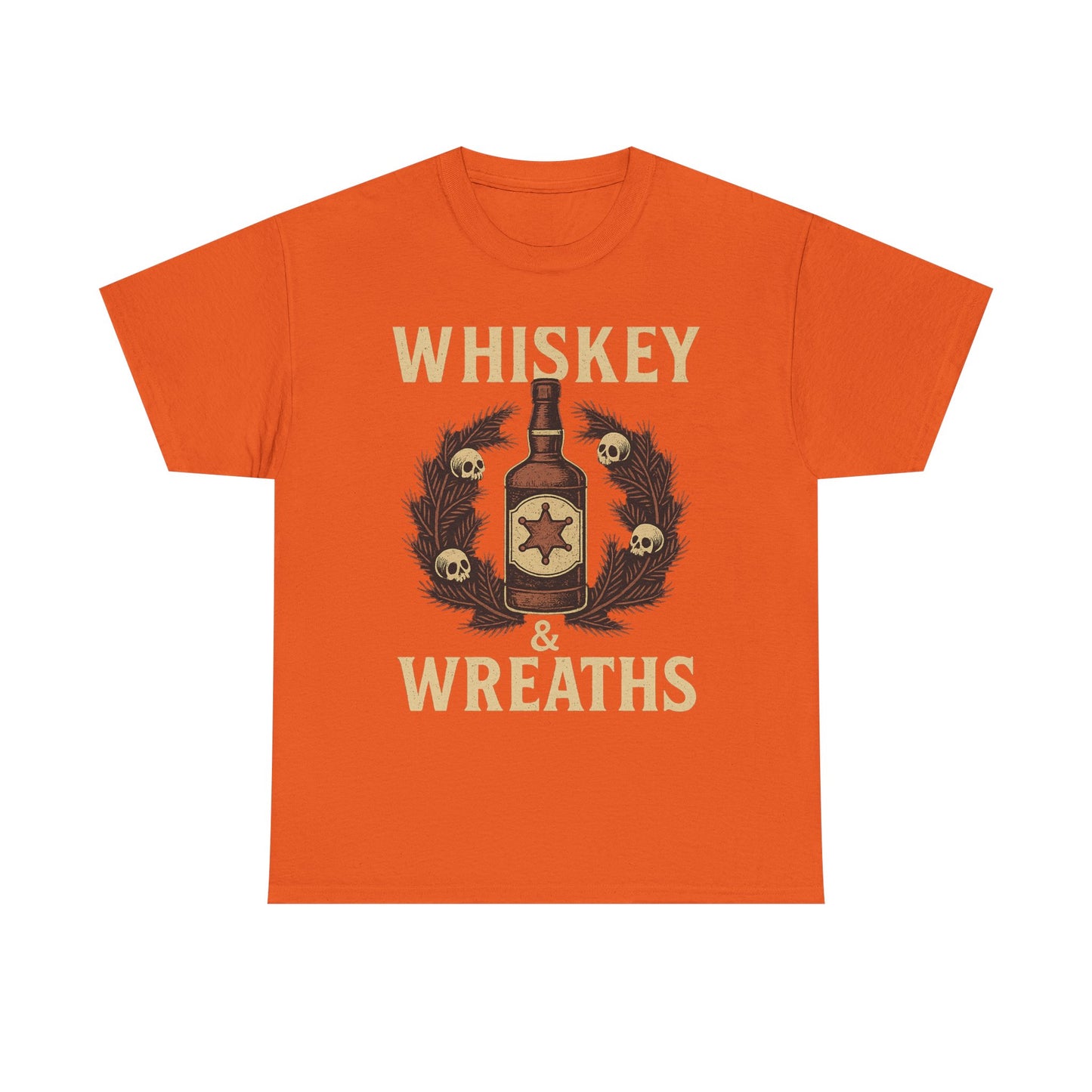 Whiskey & Wreaths – Outlaw Christmas Tee