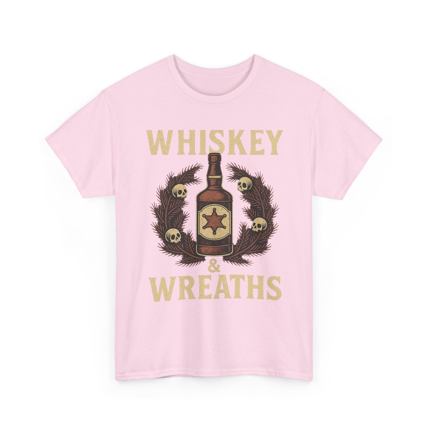 Whiskey & Wreaths – Outlaw Christmas Tee