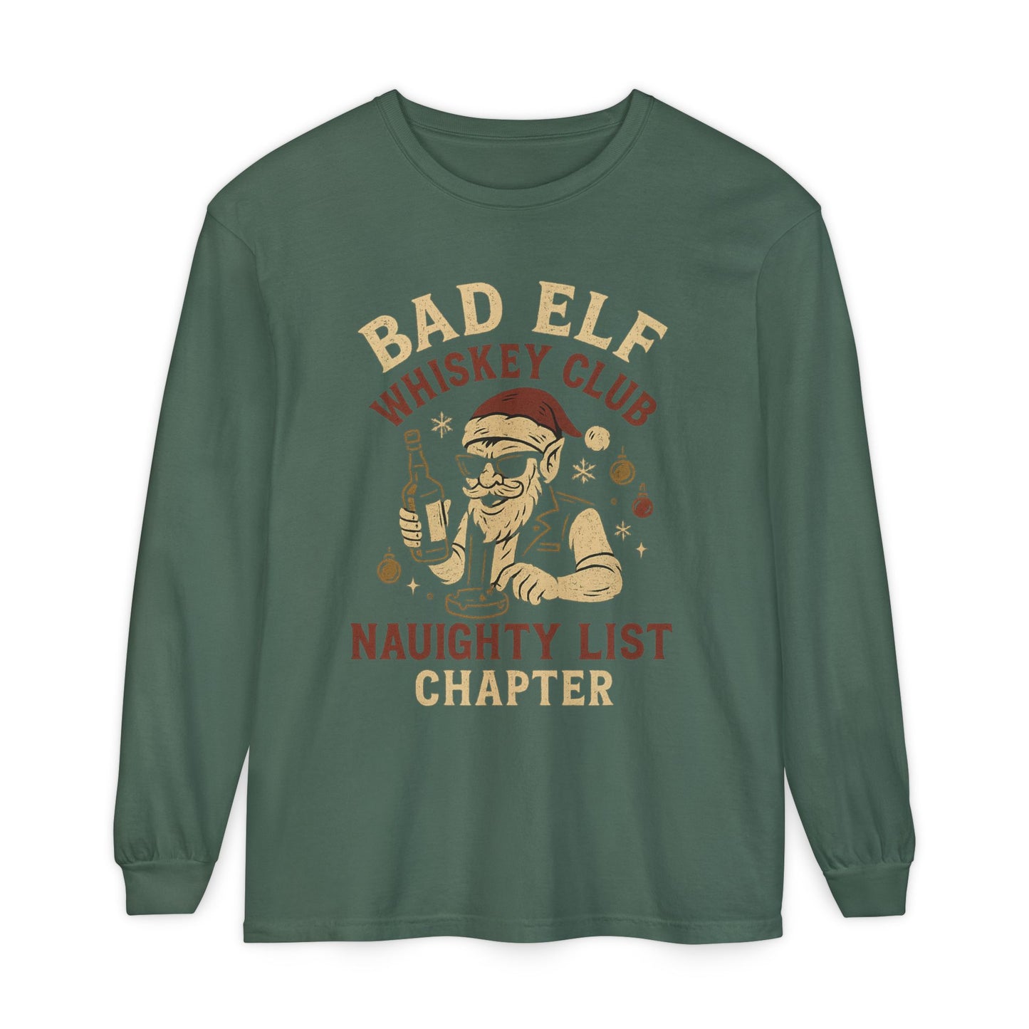 Bad Elf Whiskey Club – Naughty List Chapter Long Sleeve