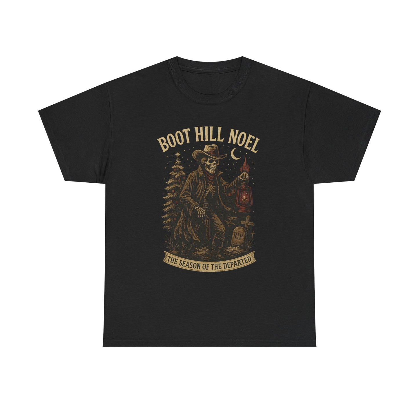 Boot Hill Noel – Ghost of the Winter Gunslinger Tee