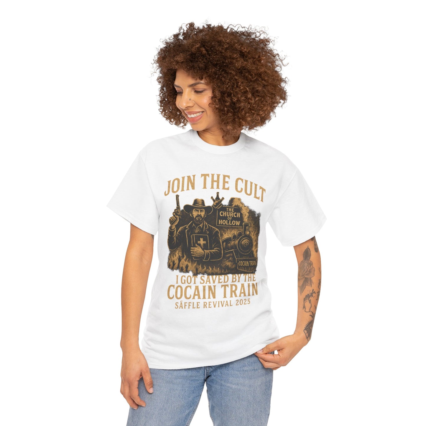 Join the Cult "Säffle Edition" - Unisex Heavy Cotton Tee