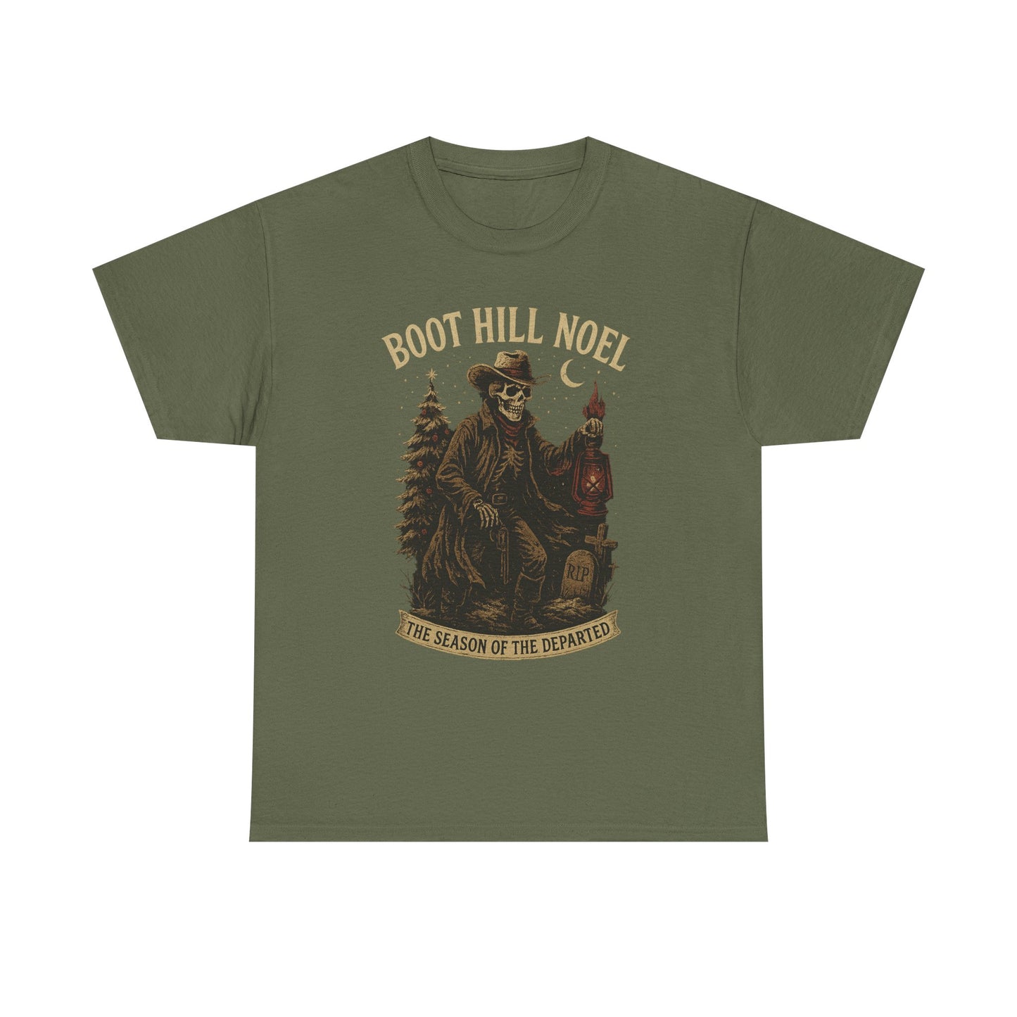 Boot Hill Noel – Ghost of the Winter Gunslinger Tee