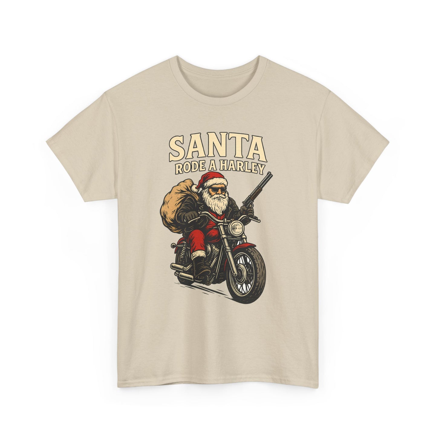 Santa Rode a Harley – Outlaw Christmas Edition Tee