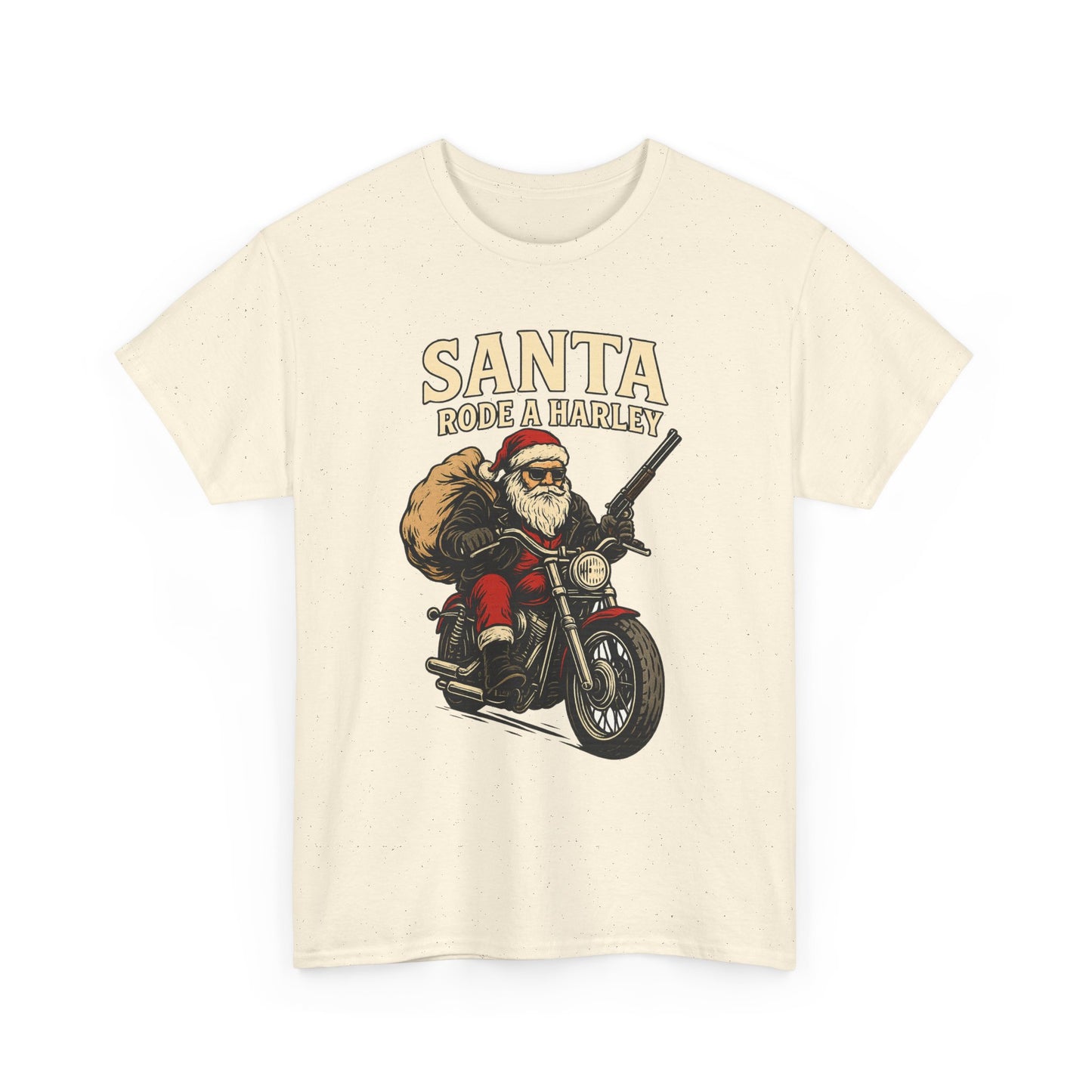 Santa Rode a Harley – Outlaw Christmas Edition Tee