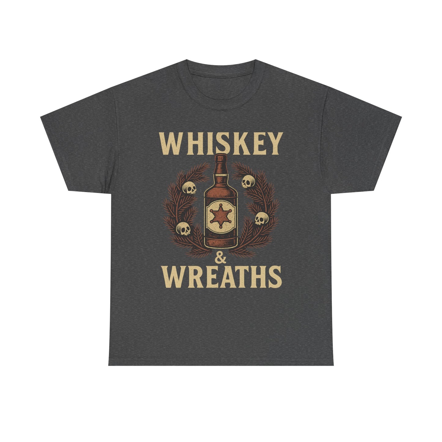Whiskey & Wreaths – Outlaw Christmas Tee