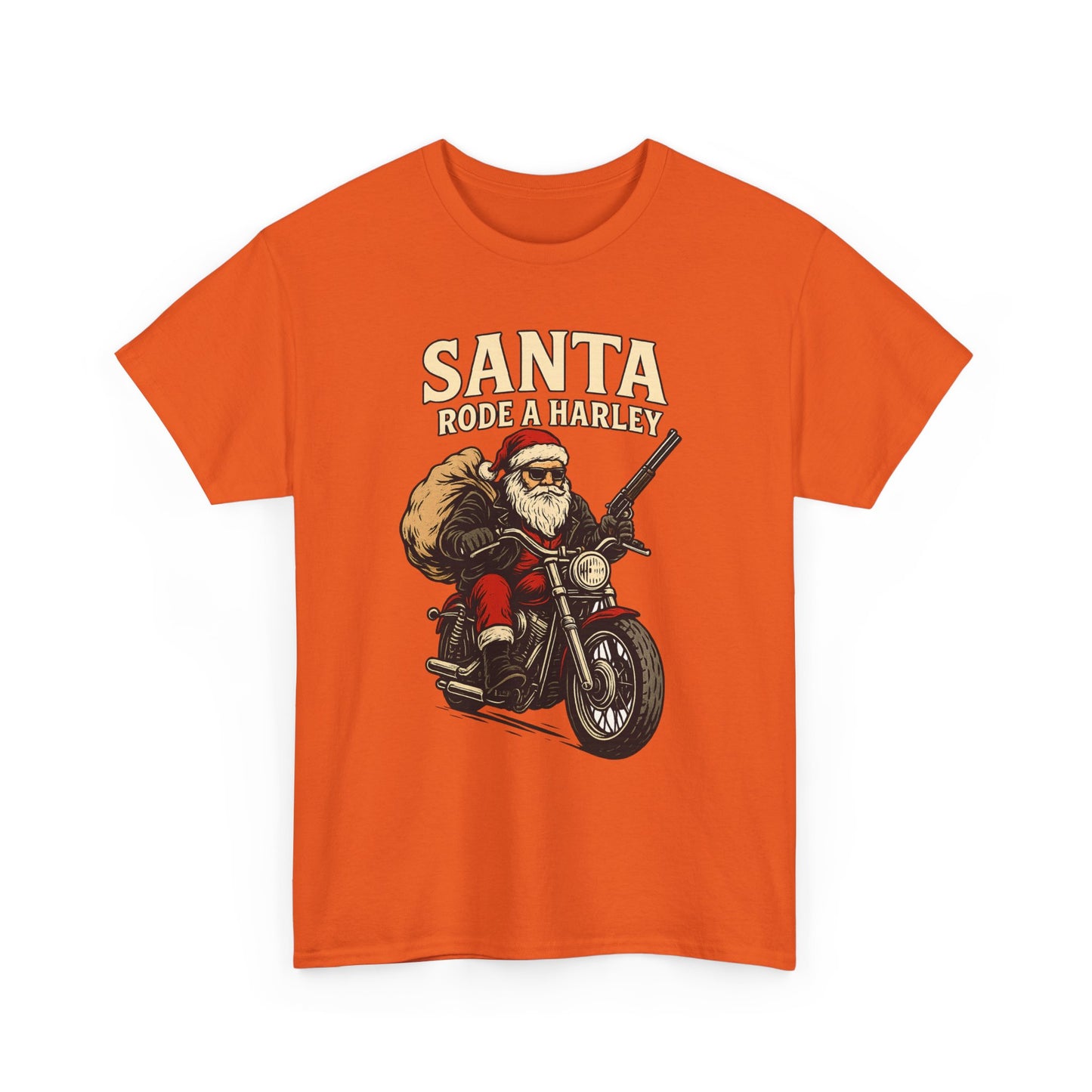 Santa Rode a Harley – Outlaw Christmas Edition Tee