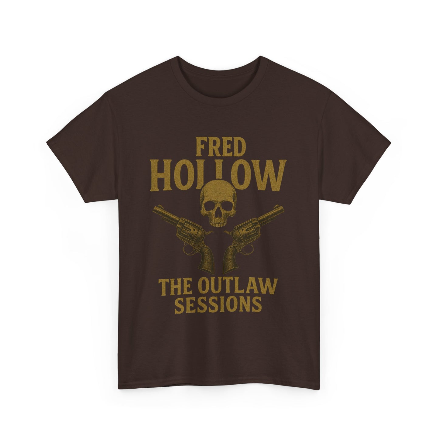 Fred Hollow – The Outlaw Sessions: Railroad Saint 2-Unisex Heavy Cotton Tee