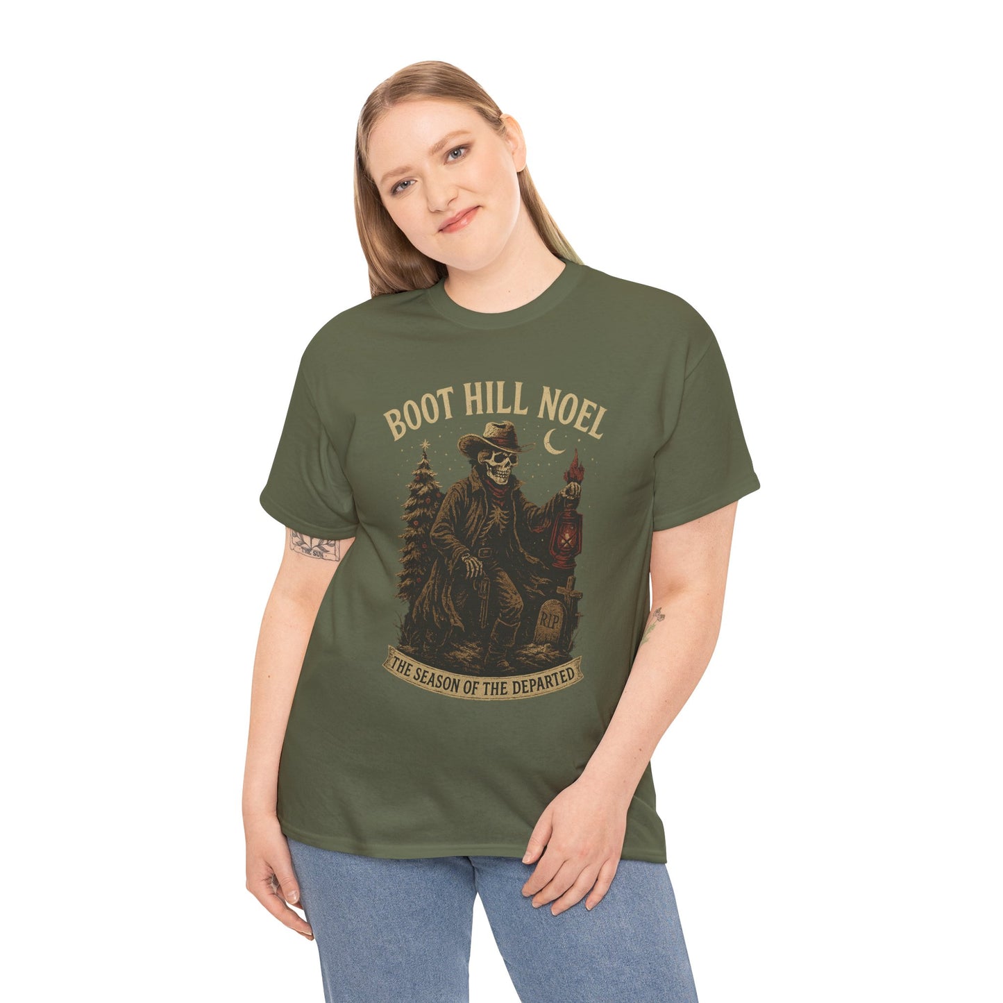 Boot Hill Noel – Ghost of the Winter Gunslinger Tee