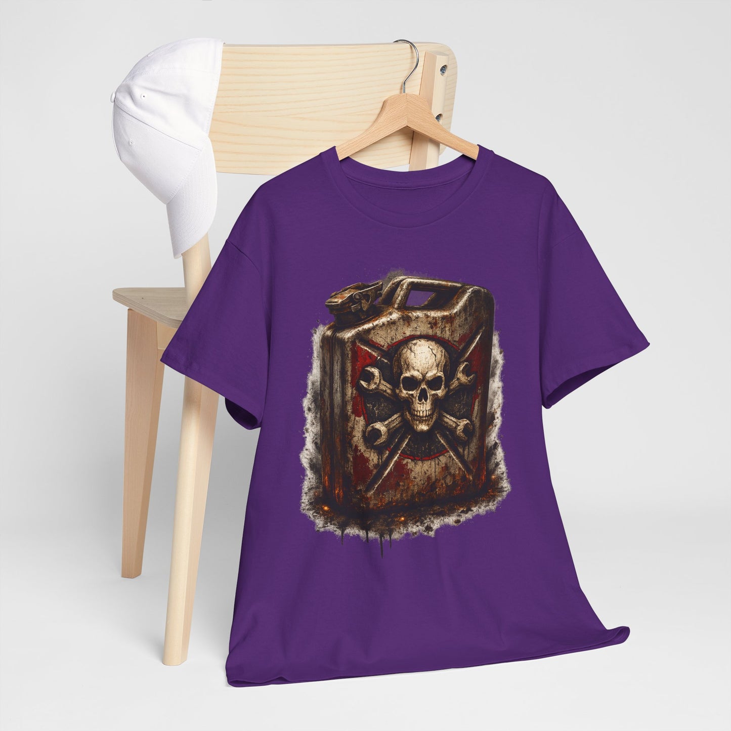 Skull Fuel Can T-Shirt | Outlaw Garage Jerry Can Graphic