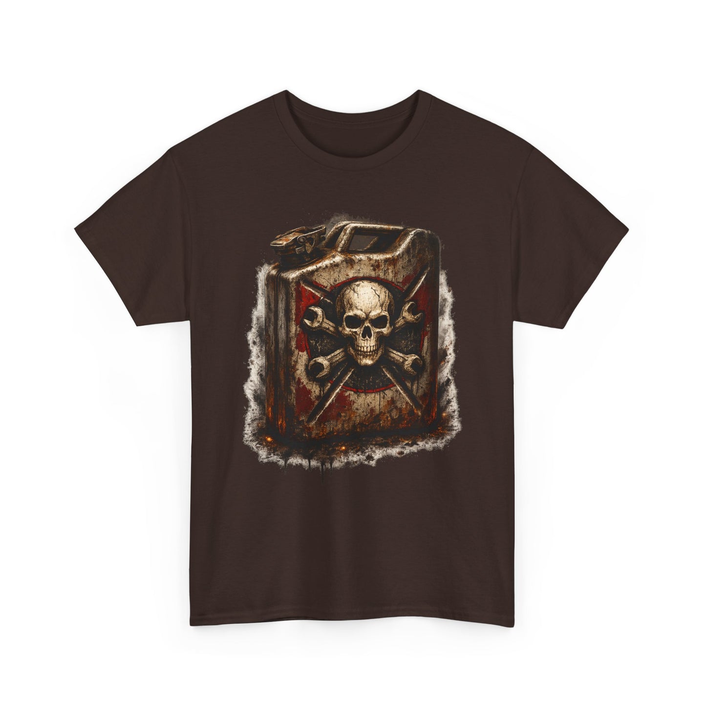 Skull Fuel Can T-Shirt | Outlaw Garage Jerry Can Graphic