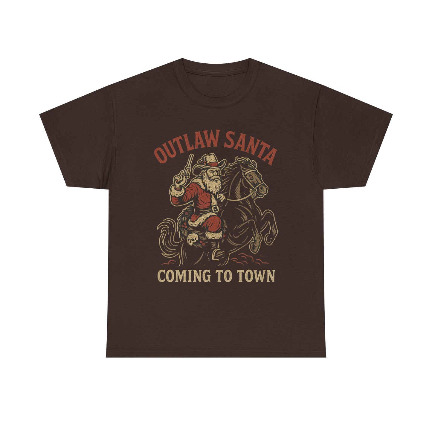 Silent Night in Outlaw Heaven – Western Christmas Tee